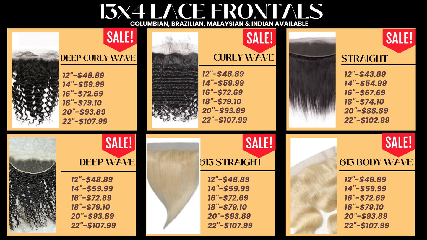 13x4 Lace Deep Wave