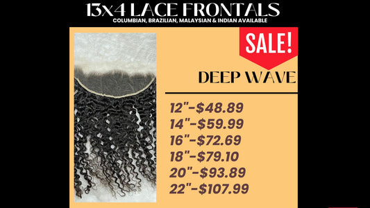 13x4 Lace Deep Wave