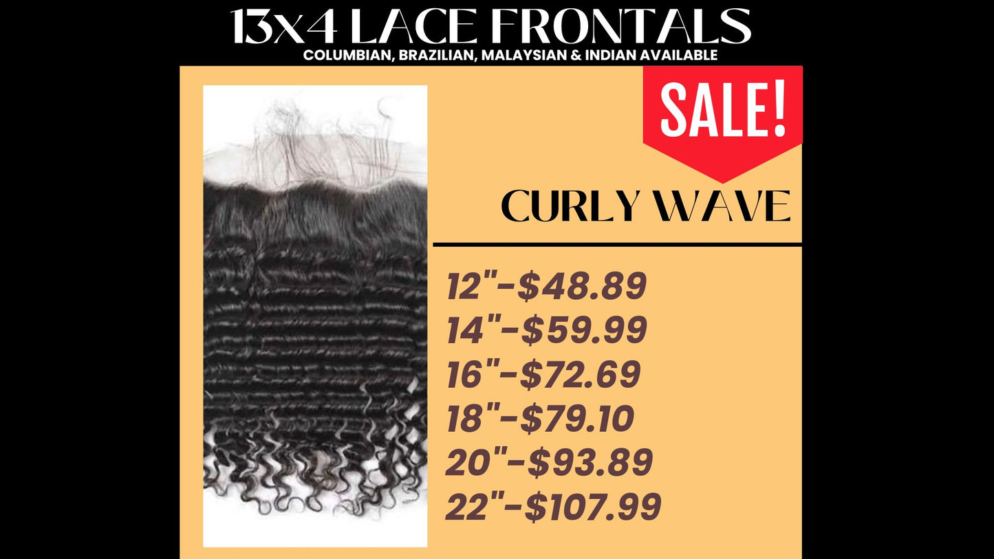13x4 Lace Curly