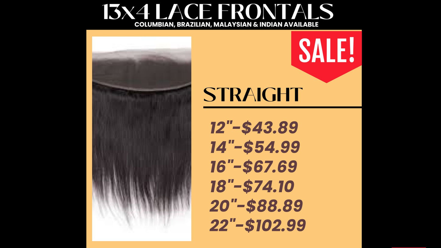 13x4 Lace straight