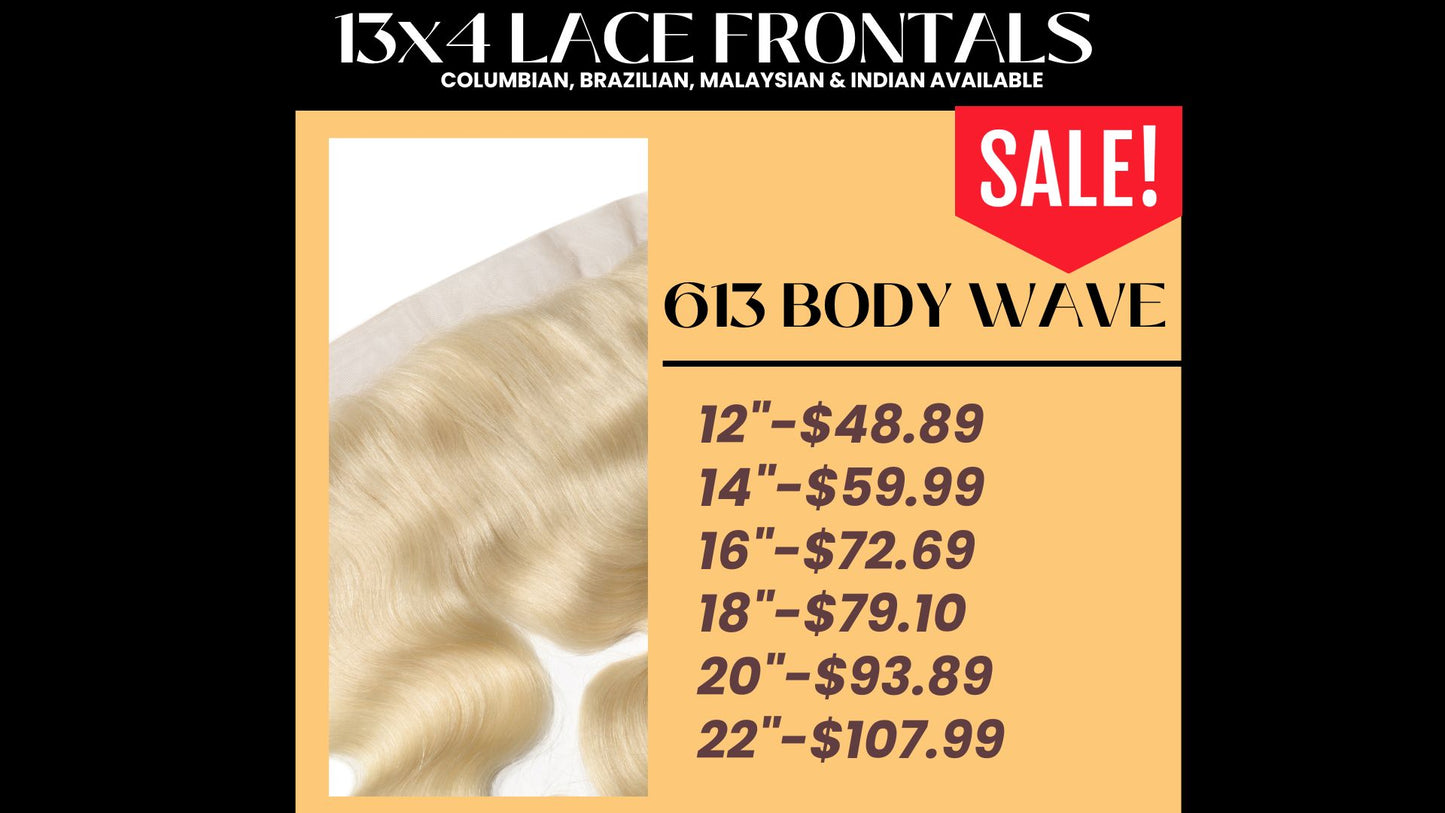 13x4 Lace Body Wave