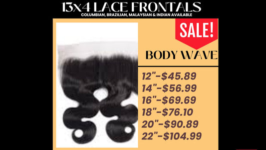 13x4 Lace Body Wave