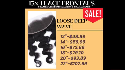 13x4 Lace Loose Deep Wave