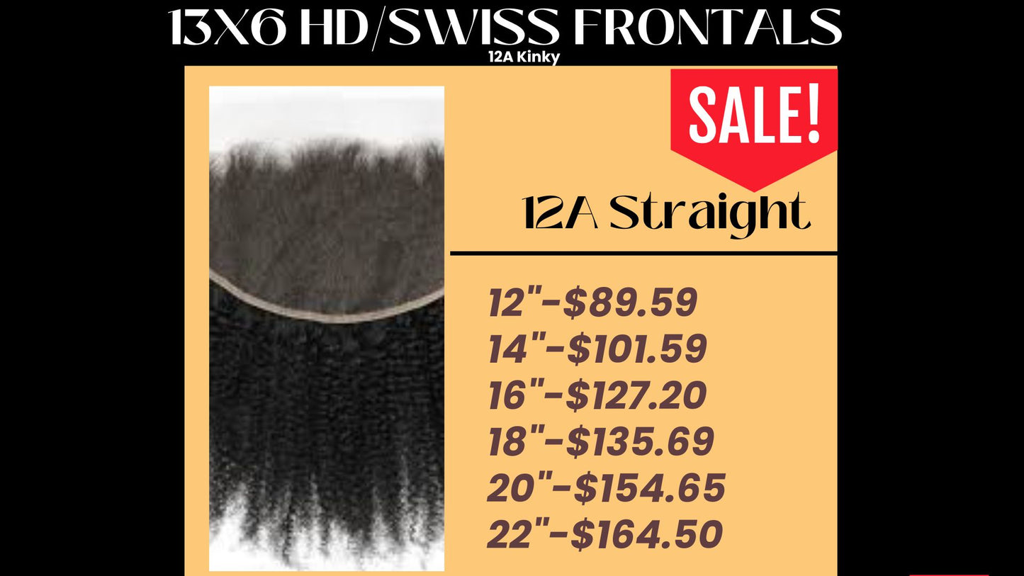 13x6 HD/Swiss Straight
