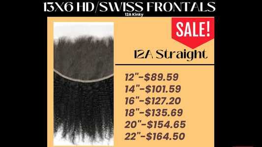13x6 HD/Swiss Straight