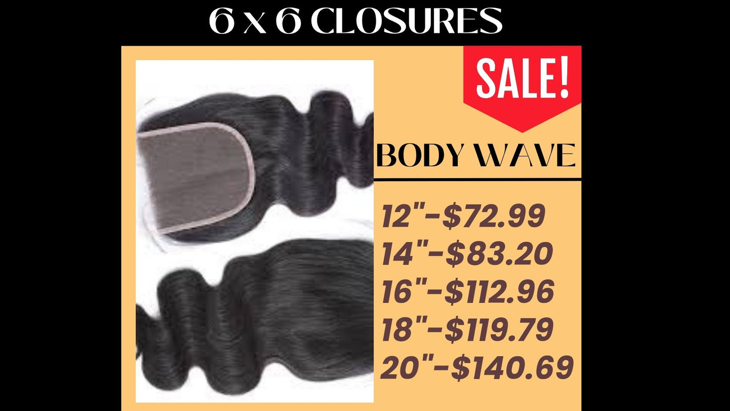 6x6 Body Wave