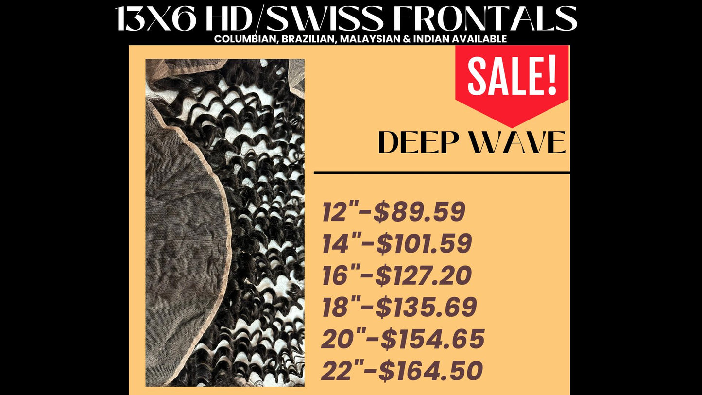 13x6 HD/Swiss Deep Wave