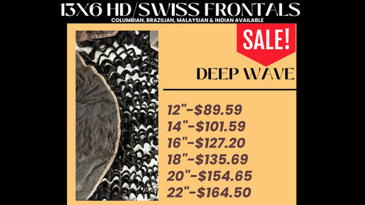 13x6 HD/Swiss Deep Wave