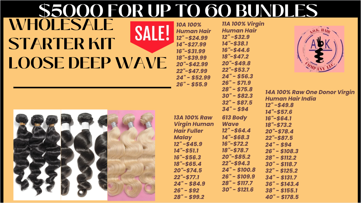 WHOLESALE UP TO 60 PCS