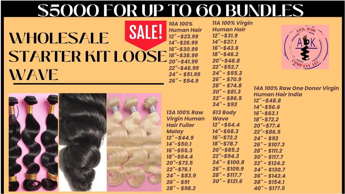 WHOLESALE UP TO 60 PCS